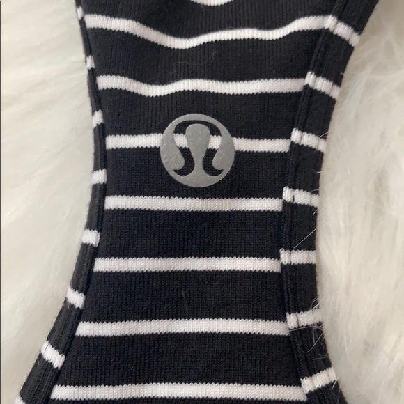 Lululemon cool racer back striped tank-size 4 - Picture 5 of 5